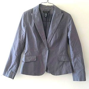 NY & company pinstripe blazer jacket